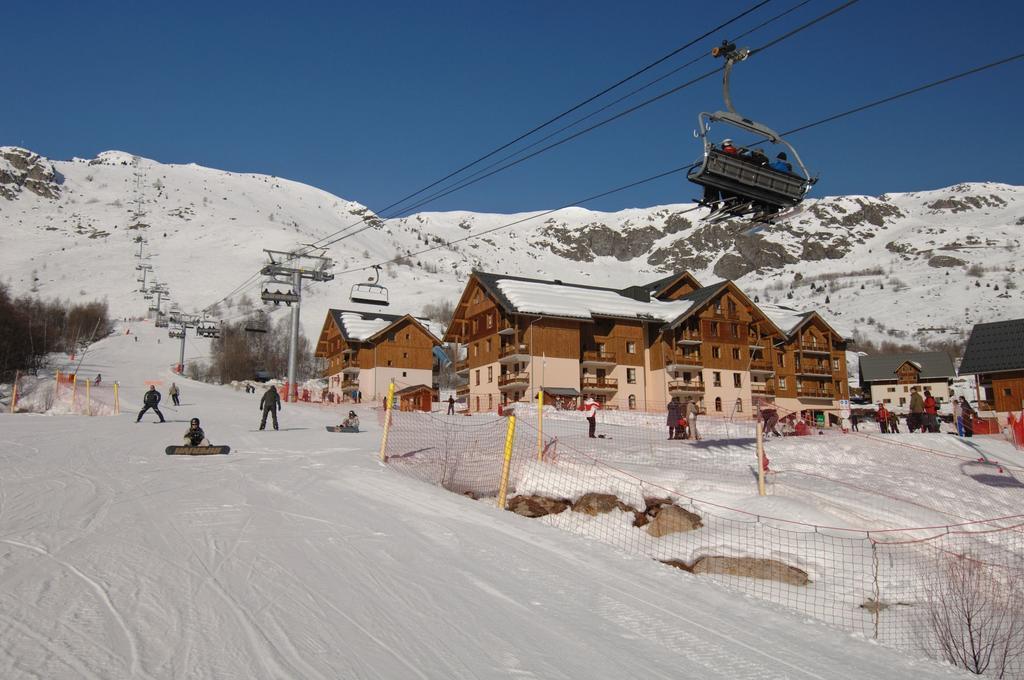 Residence Odalys L'Oree Des Pistes Saint-Sorlin-dʼArves Dış mekan fotoğraf